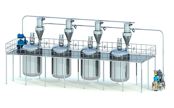 反應(yīng)釜自動(dòng)投料系統(tǒng)