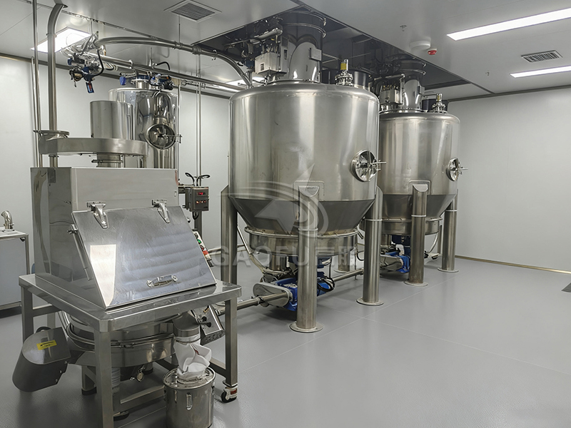 面條供料系統 供料系統客戶現場