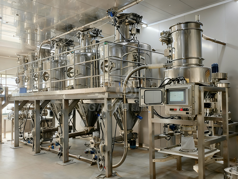 芝麻餅供粉系統 芝麻餅供粉系統客戶現場